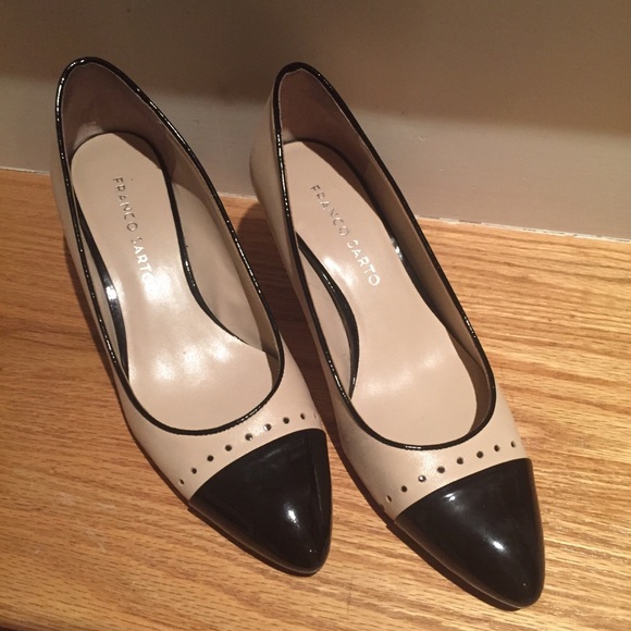 franco sarto kitten heel pumps